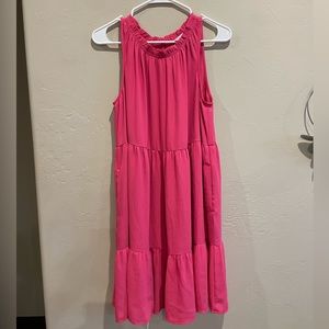 Loft Pink sleeveless dress. Size M.